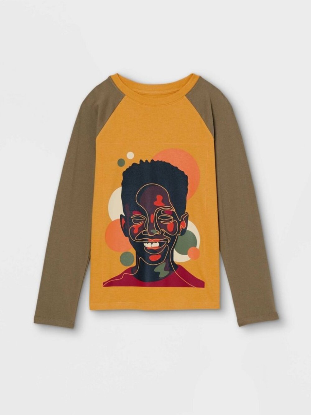 Black History Month Boys' Long Sleeve Family Moment Beautiful Boy Graphic Baseba